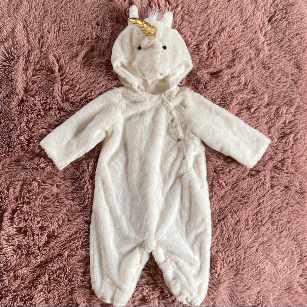 Pottery Barn Baby Unicorn Halloween Costume size 6-12 Months